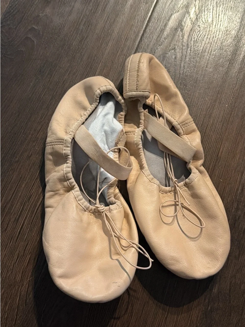 Weissman Kids Ballet Flats in Tan
